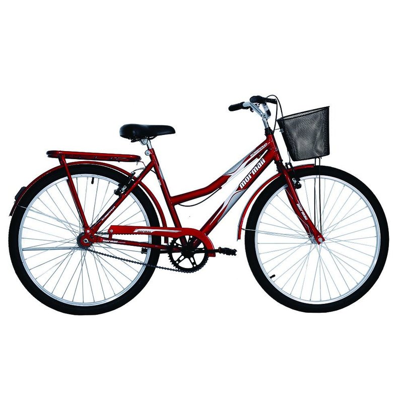 Bic Mormaii Aro 26 Transporte 45,0 1V Fem Soberana c/ Cesta V-Brake