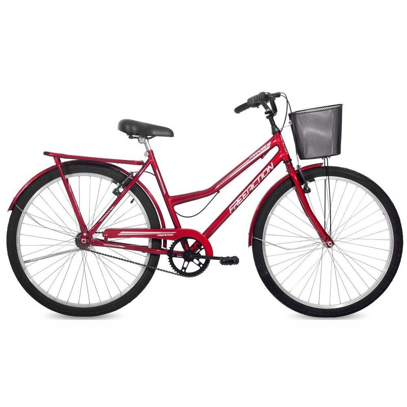 Bic Free Action Aro 26 1.1/2 Transporte 45,0 1V Fem Paradise c/ Cesta V-Brake