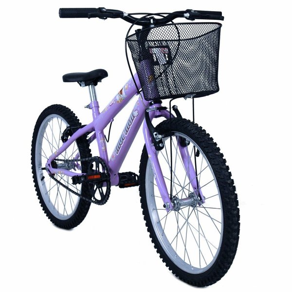 Bicicleta Aro 20 Mormaii Sweet Girl MTB 1V V-Brake - Lilás