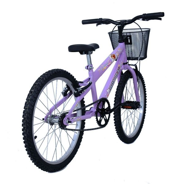 Bicicleta Aro 20 Mormaii Sweet Girl MTB 1V V-Brake - Lilás
