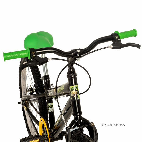 【mirai】スカイウォーカー GDP 計20ml Bicicleta Aro 20 Free Action Cat Noir ® Miraculous MTB 1V V-Brake
