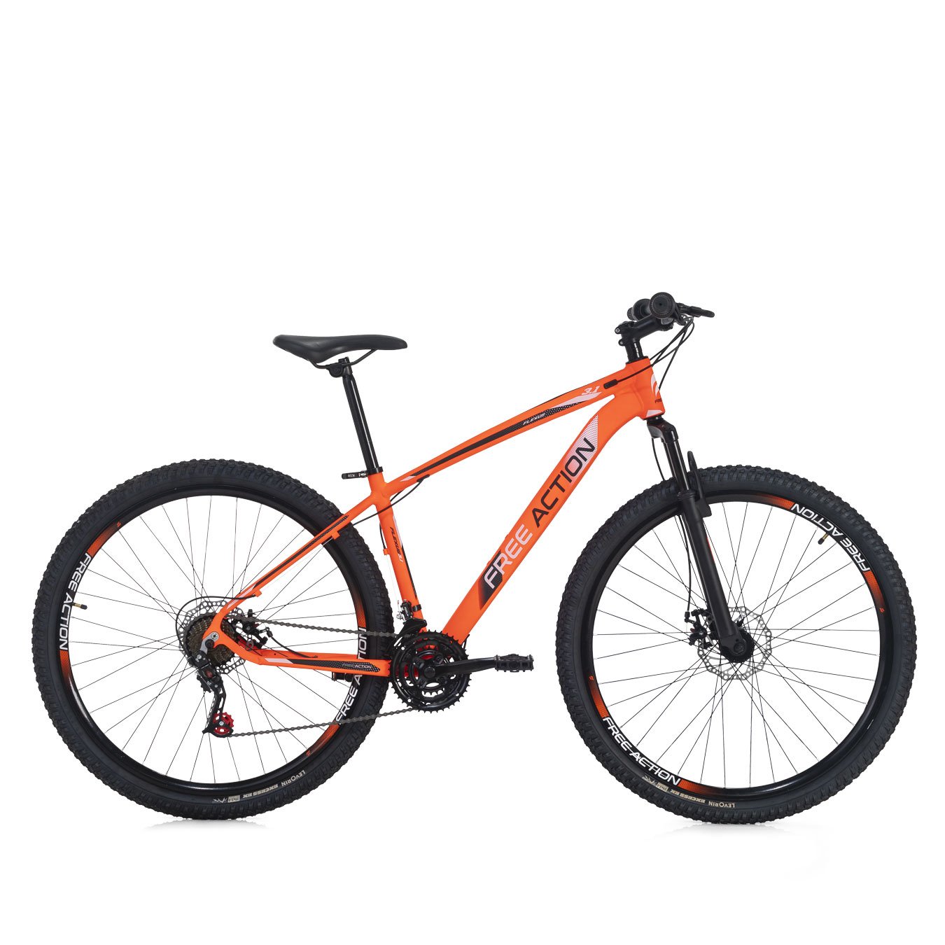 Bicicleta Aro 29 Free Action Flexus 3.1 Lite MTB Alumínio 21V