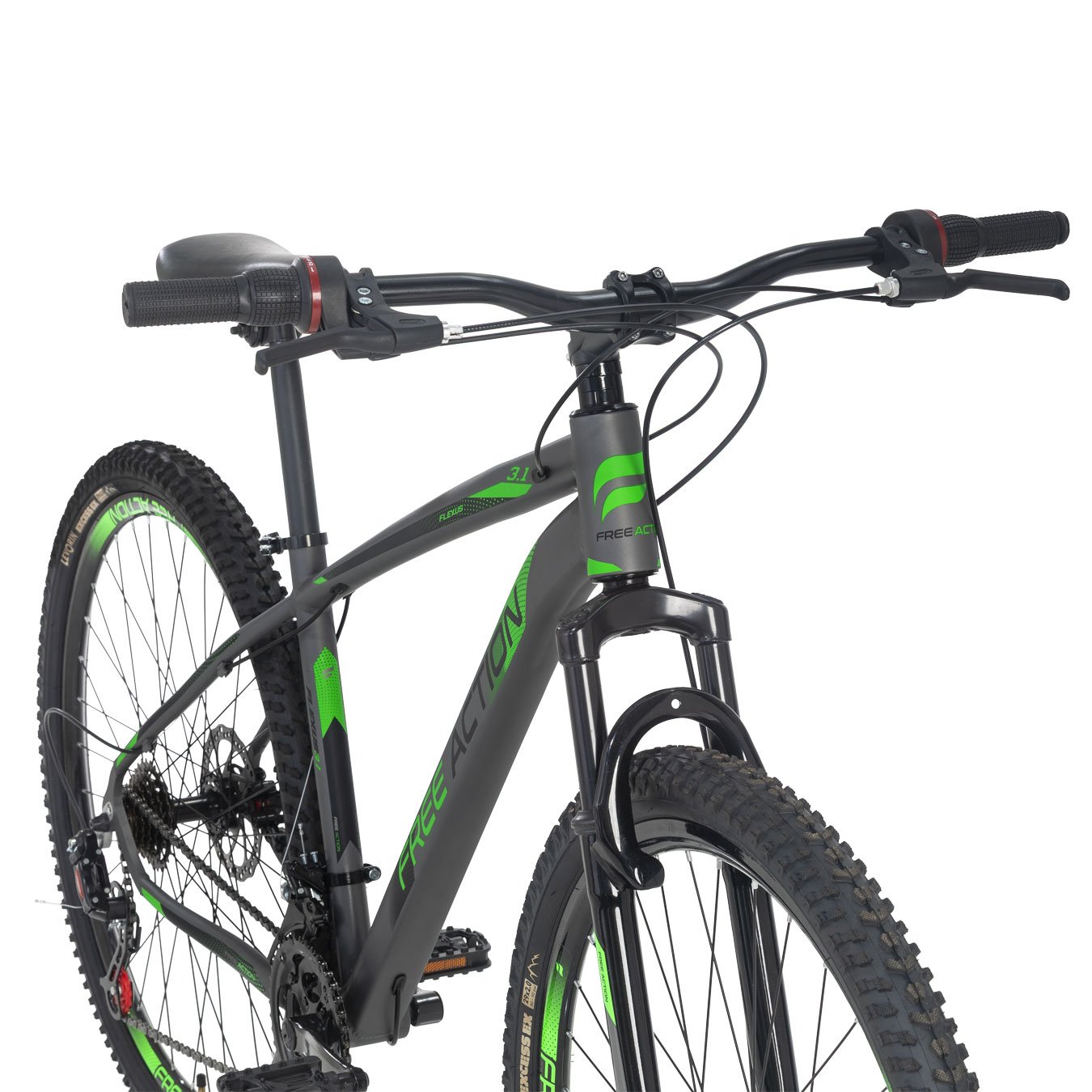Bicicleta Aro 29 Free Action Flexus 3.1 Lite MTB Alumínio 21V