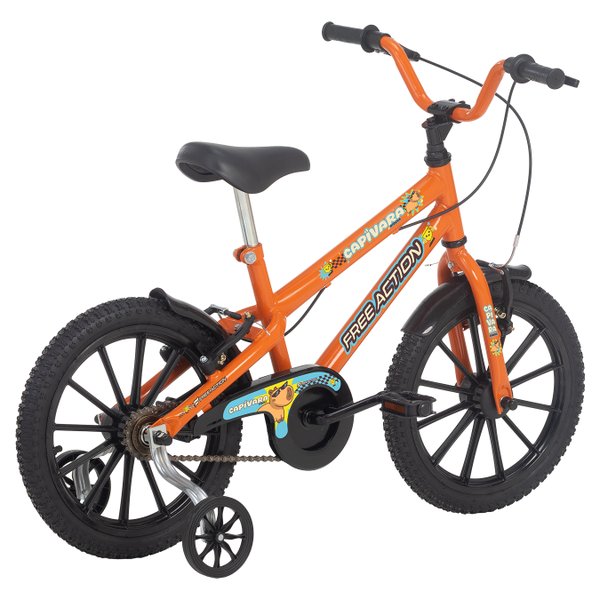 Bic Free Action Aro 16 MTB Soft 45,0 1V Masc Capivara Riders V