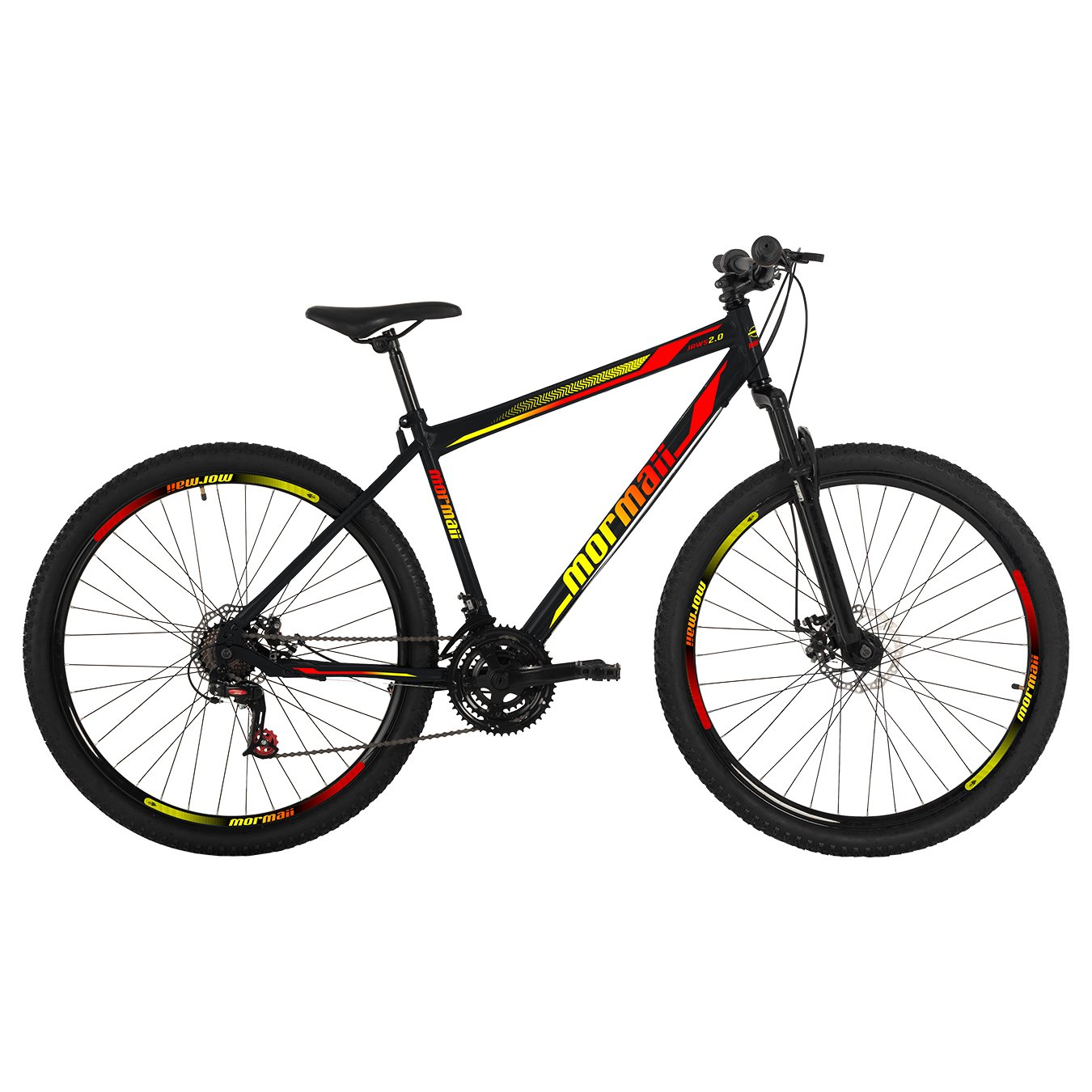 Bicicleta Aro 29 Free Action Flexus 2.0 21V Disk-Brake - Laranja